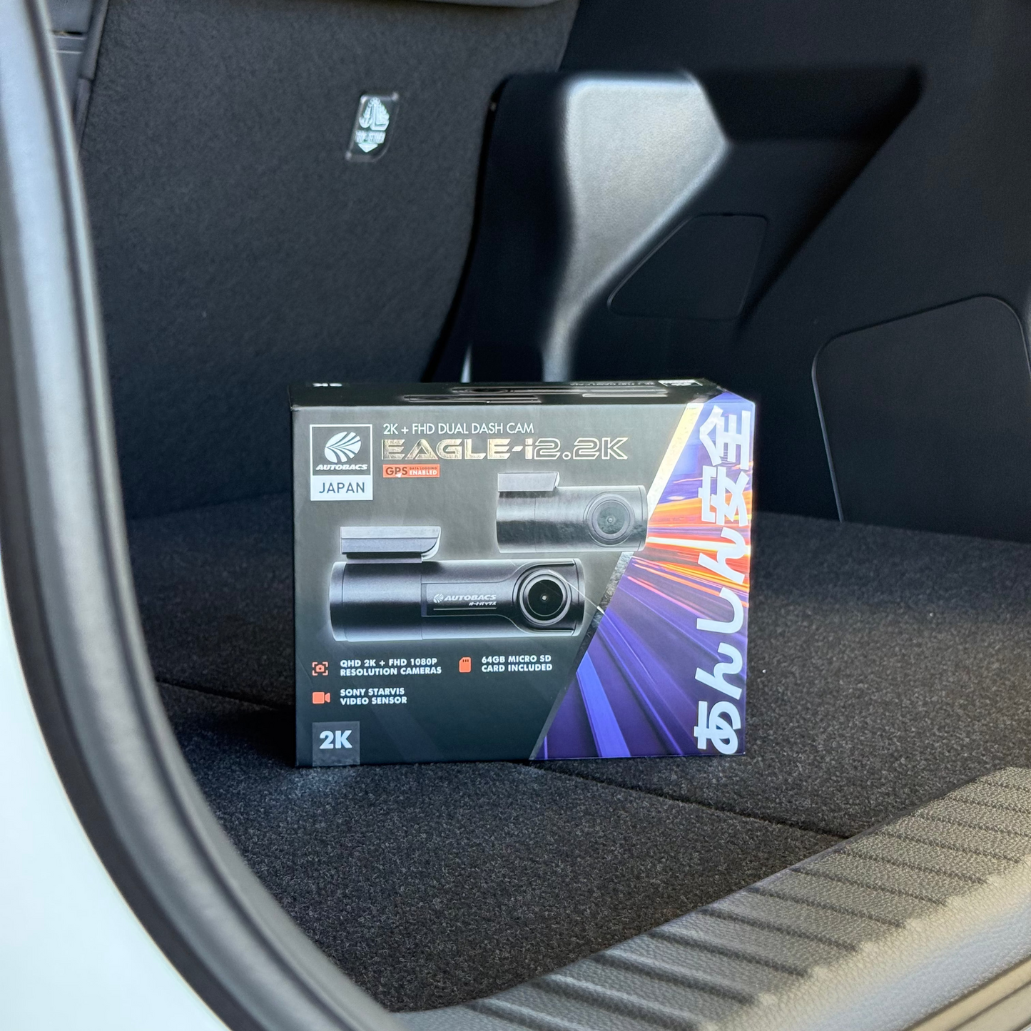 EAGLE-i2.2k TITANIUM | 2K Dual Dash Camera System