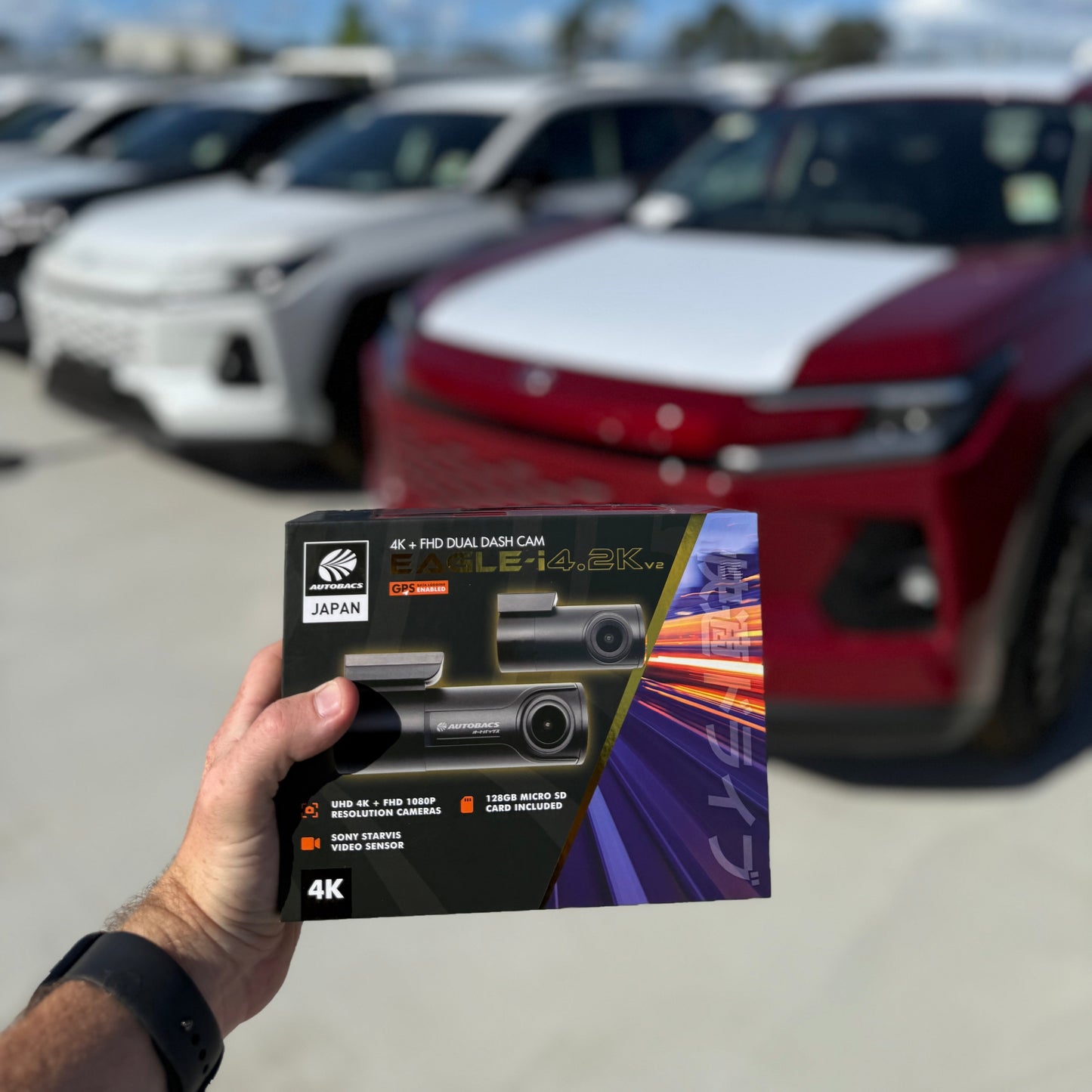 EAGLE-i4.2k PLATINUM | 4K Dual Dash Camera System