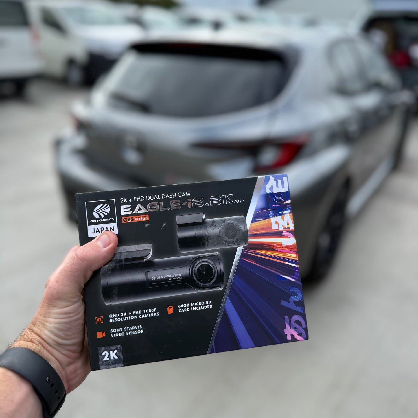 EAGLE-i2.2k TITANIUM | 2K Dual Dash Camera System